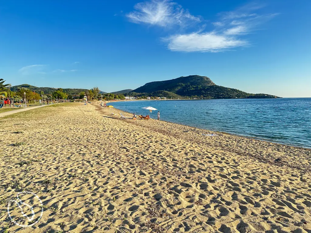 toroni beach sithonia greece