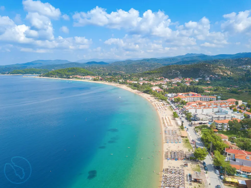 toroni beach sithonia greece