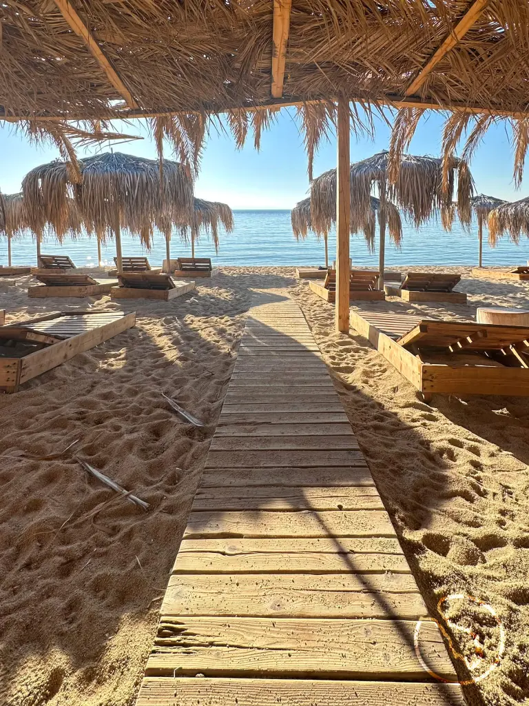 toroni beach sithonia greece