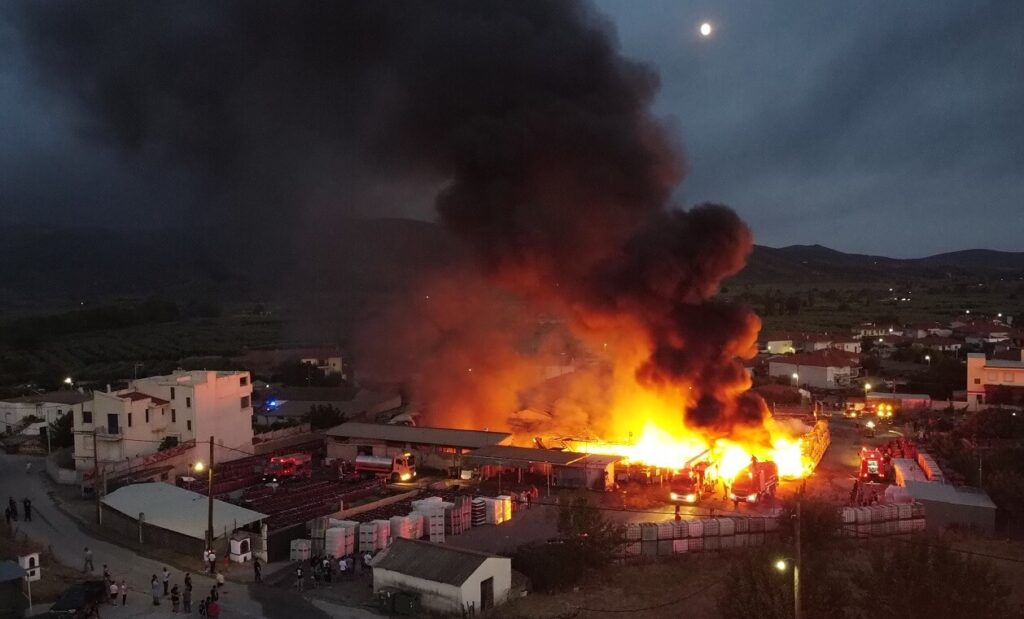 Ormylia Fire September 4 2025