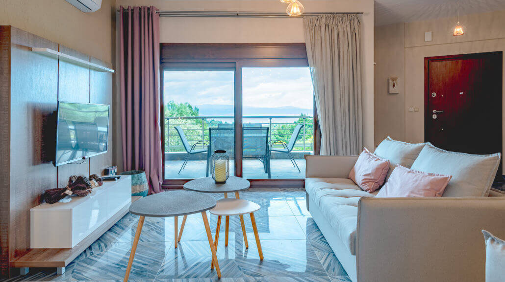 Athina Luxury Apartments - Iris livingrooma