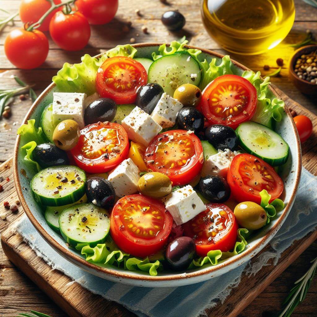 Greek Salad Visit Sithonia Greece