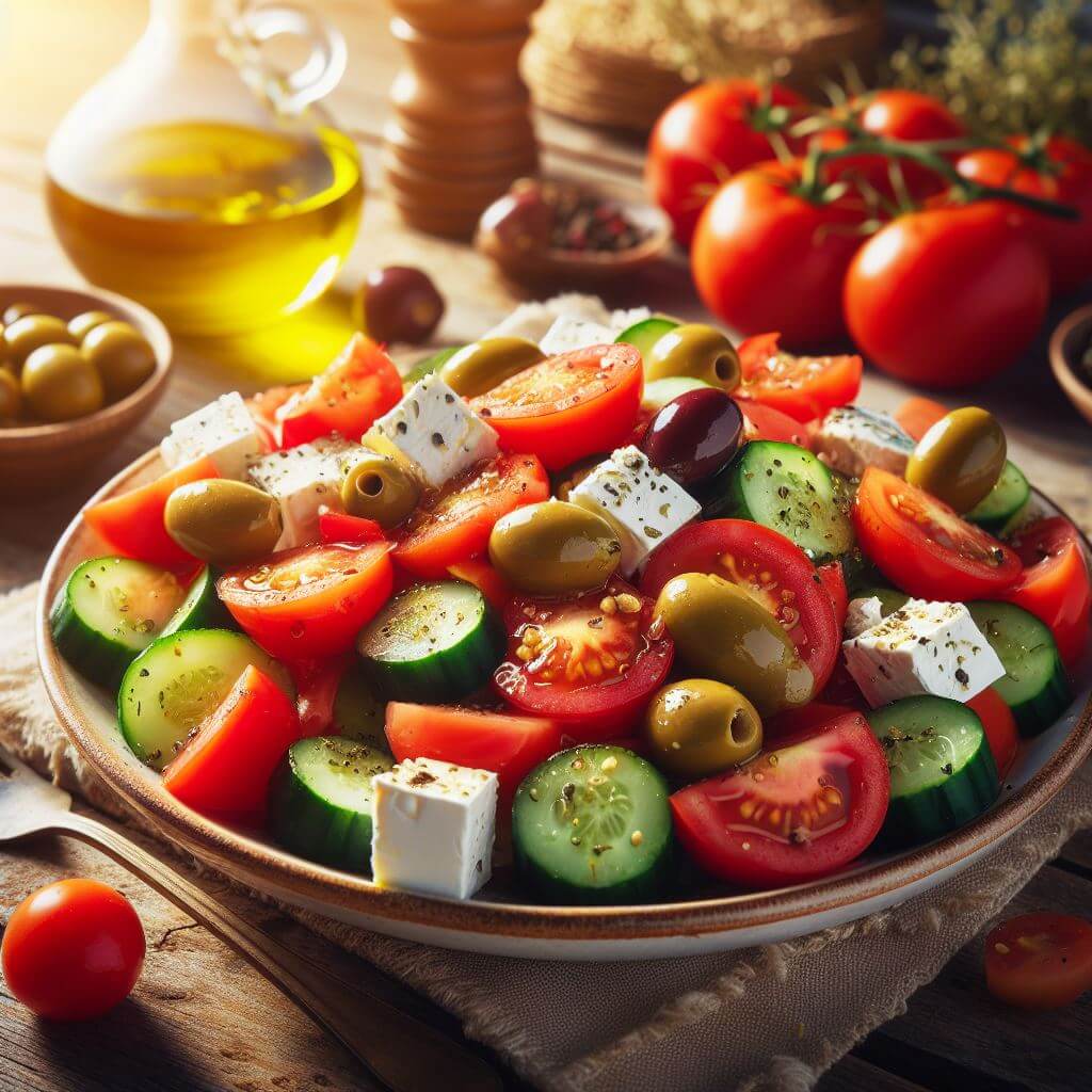 Greek Salad Visit Sithonia Halkidiki Greece