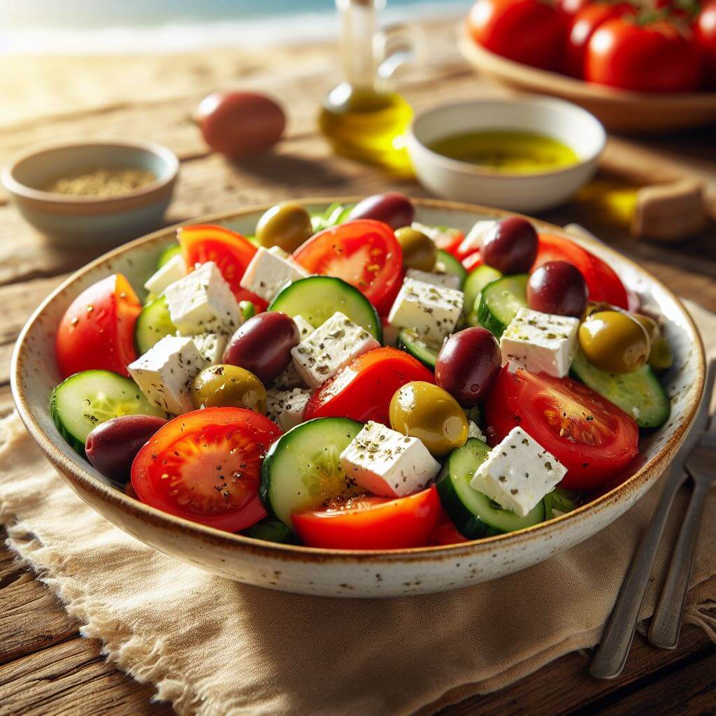 Greek Salad: Taste The Greek Perfection (Horiatiki Salad) - Sithonia - Visit Sithonia Greece