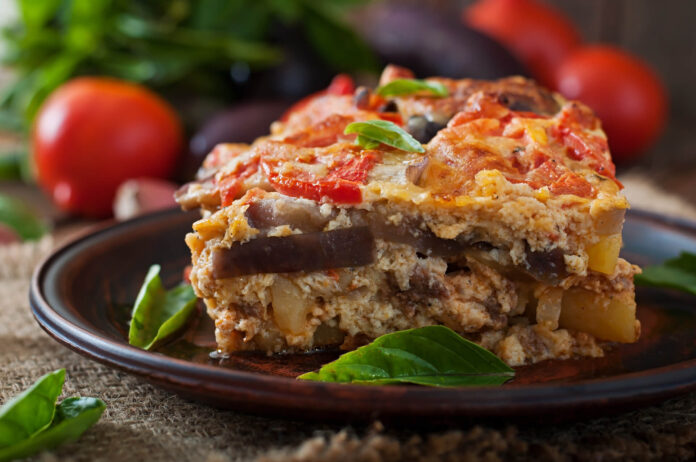 moussaka traditional greek dish