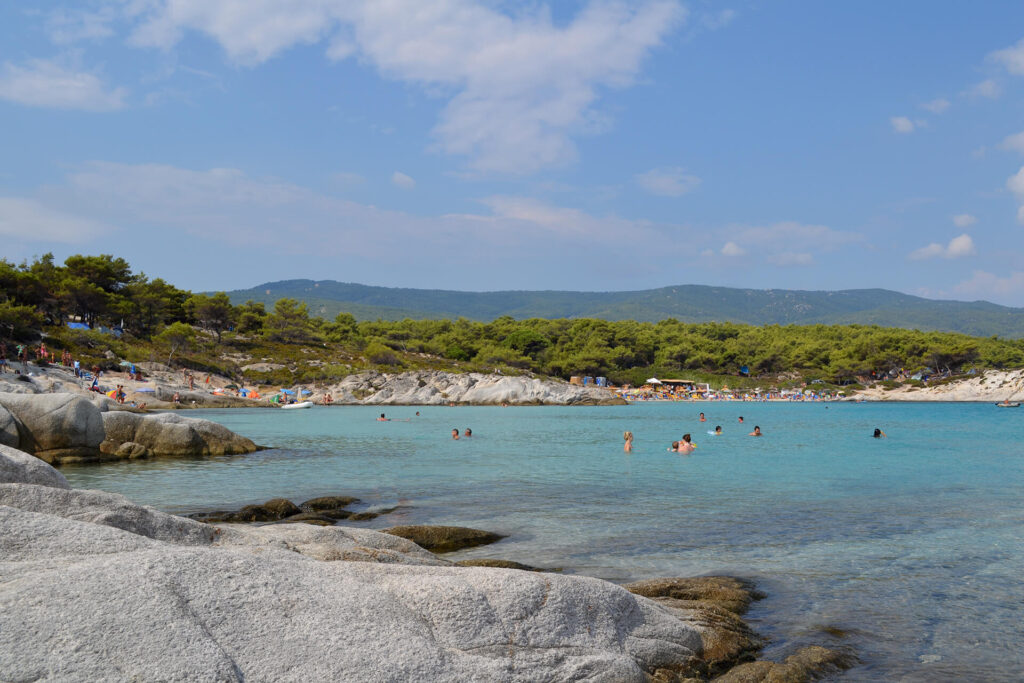 Orange Beach Sithonia Greece