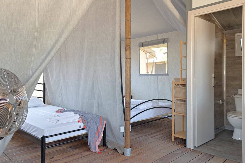 Armenistis Safari tent  5pax - interior