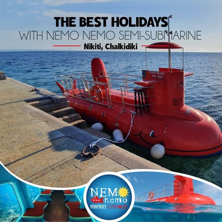 Semi-Submarine Nemo Nemo - Nikiti Sithonia Greece PROMO 1