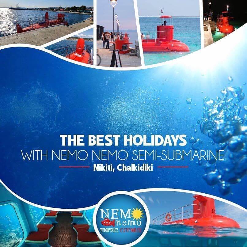 Semi-Submarine Nemo Nemo - Nikiti Sithonia Greece PROMO