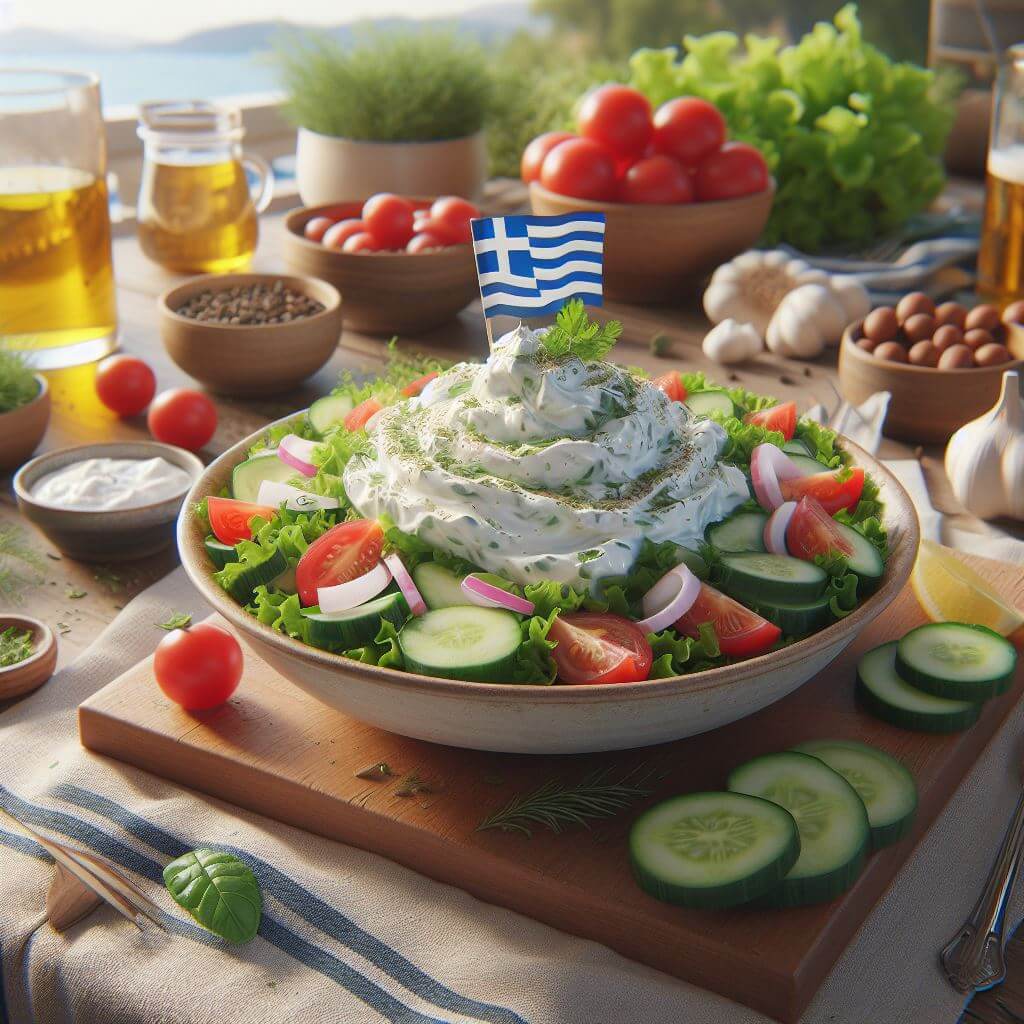 Tzatziki Salad Visit Sithonia Halkidiki Greece