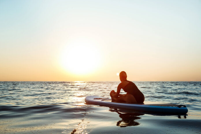 sithonia SUP yoga health sunset greece