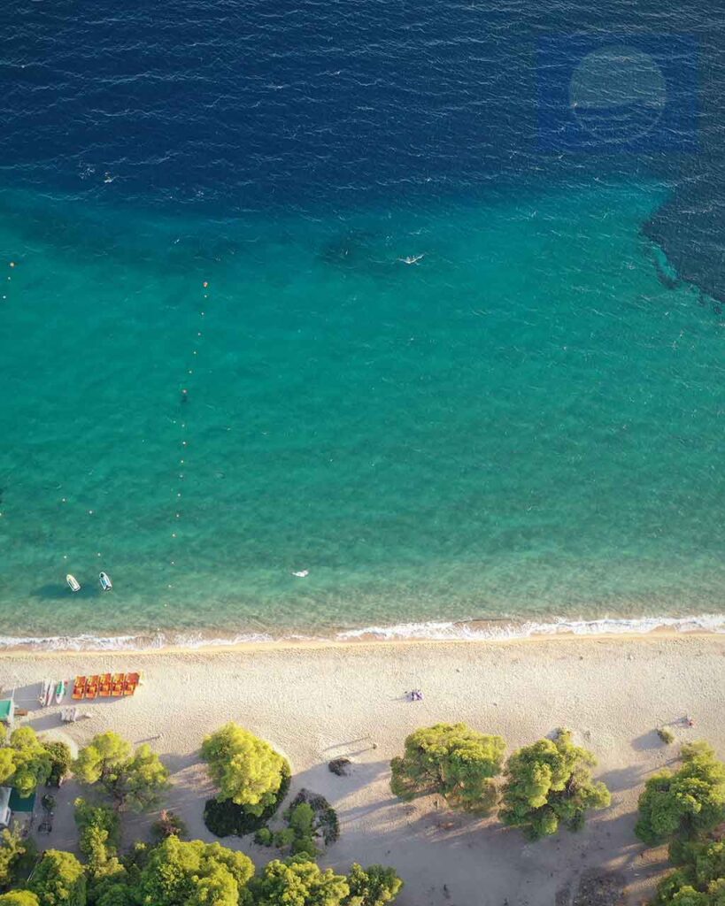 blue flag greece 2023 halkidiki loagomandra beach