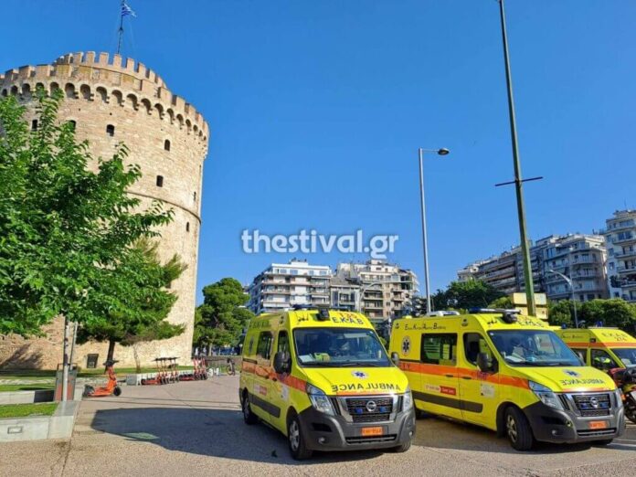 halkidiki 8 new ambulances ΕΚΑΒ