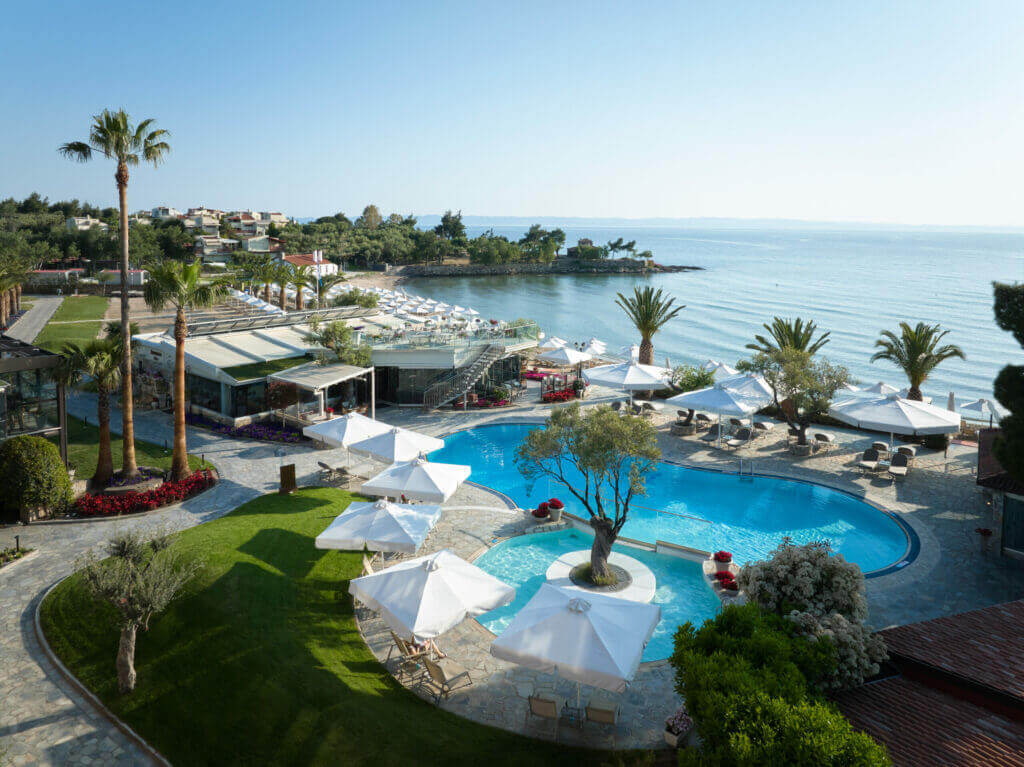 Anthemus Sea Beach Hotel & Spa - swimming pool & beach