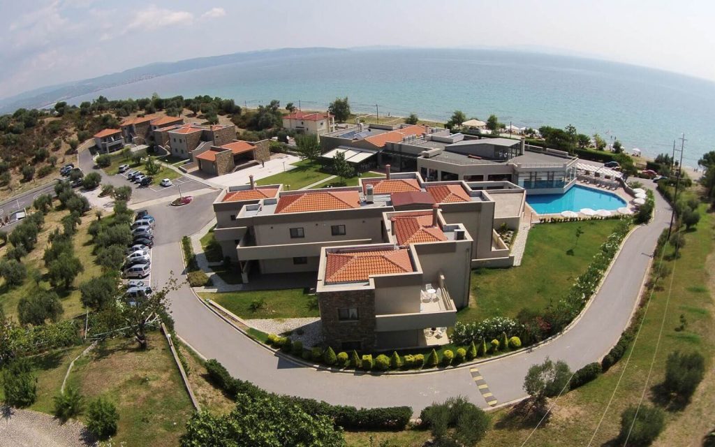 Krotiri Resort - air view - Sithonia Greece