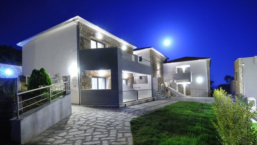 Krotiri Resort - night sky - Sithonia Greece