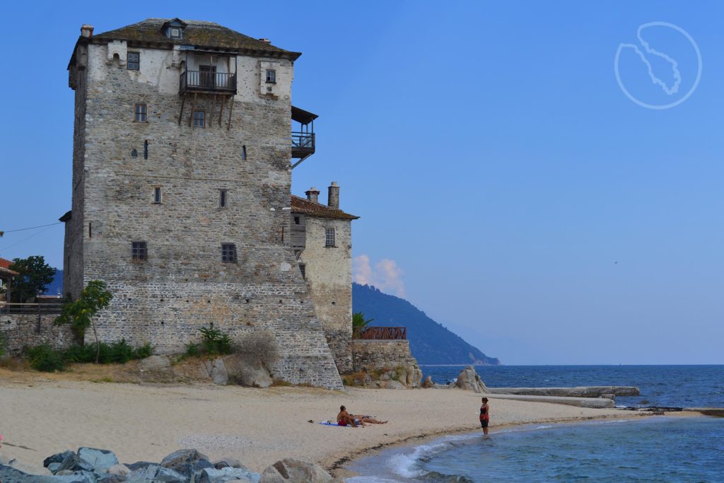 Prosforio Tower, a historical fortress in Halkidiki