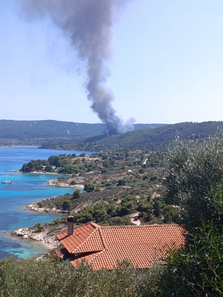 Wildfire Emergency in Vourvourou July 2, 2025 