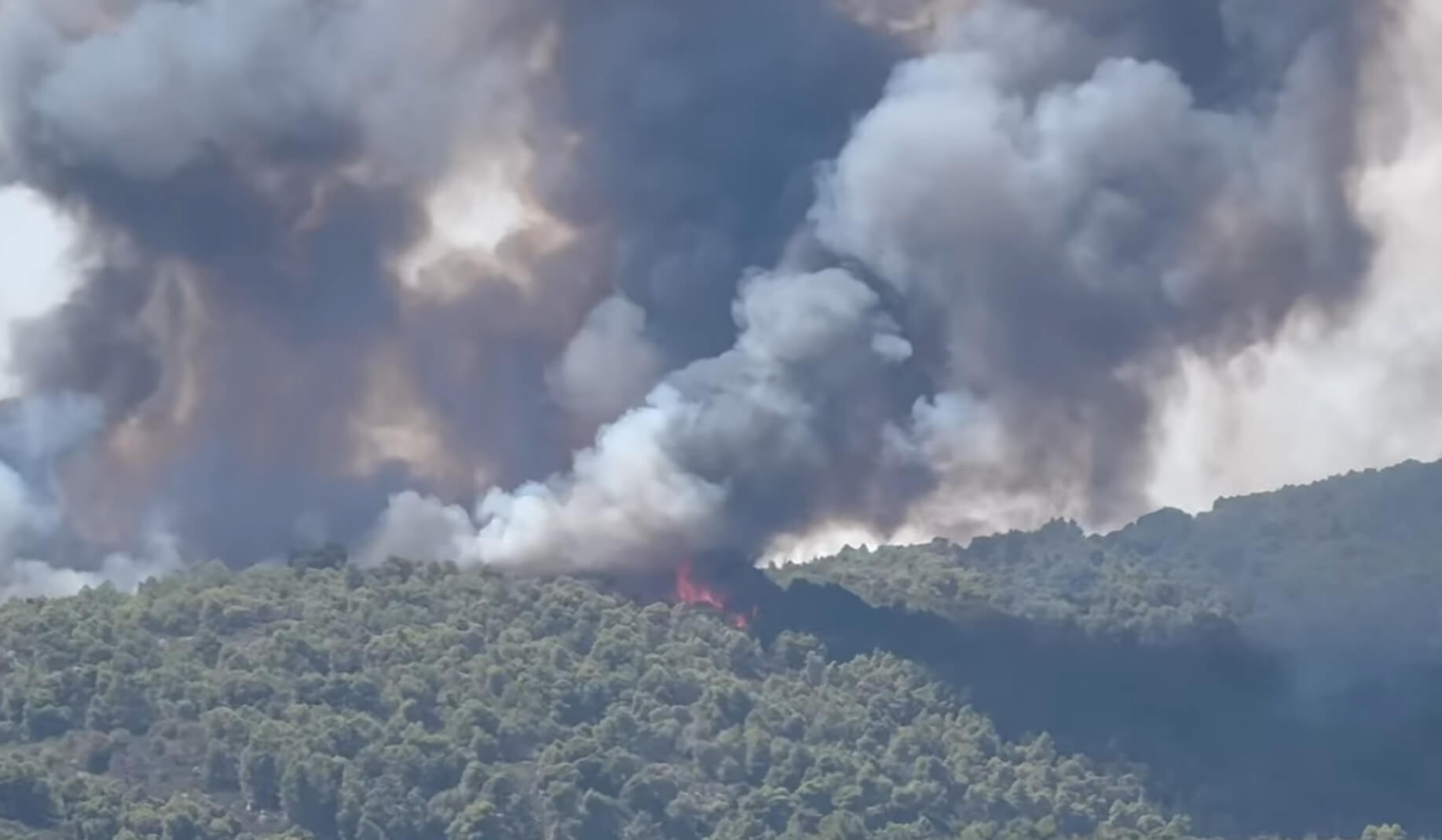 Wildfire Emergency in Vourvourou July 2, 2025