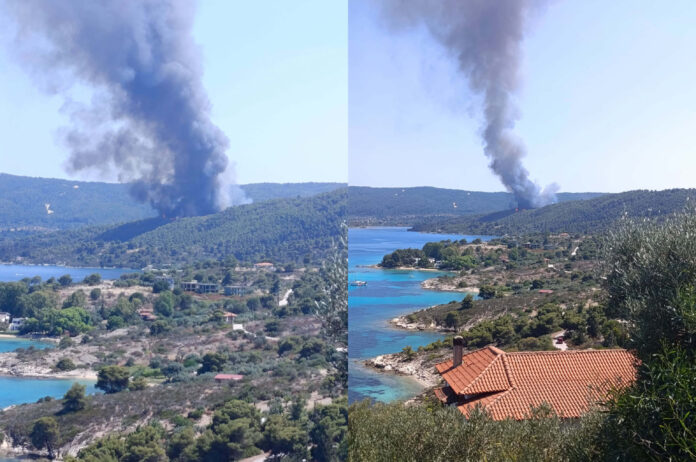 Wildfire Emergency in Vourvourou July 2, 2025